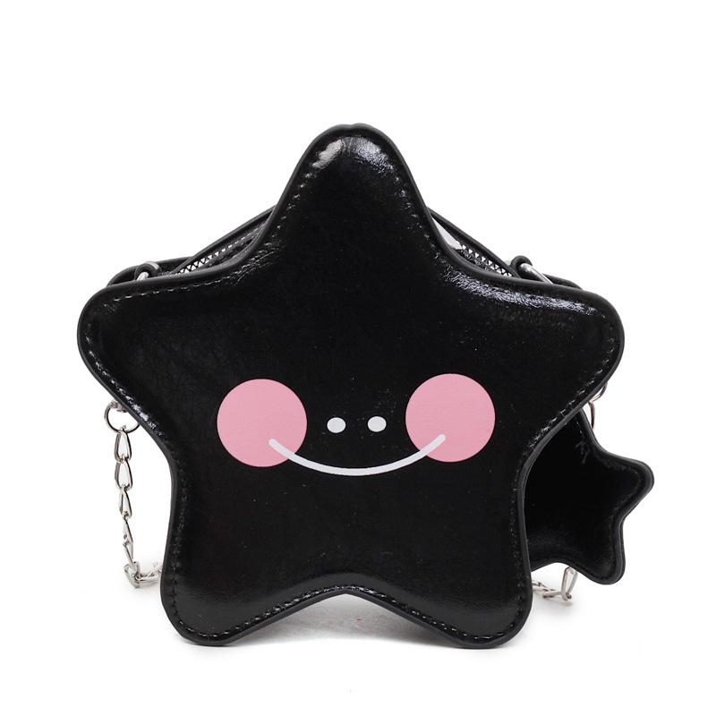 

Mini bag messenger bag women s new niche design handbag fashion personality star shoulder bag tide чёрный