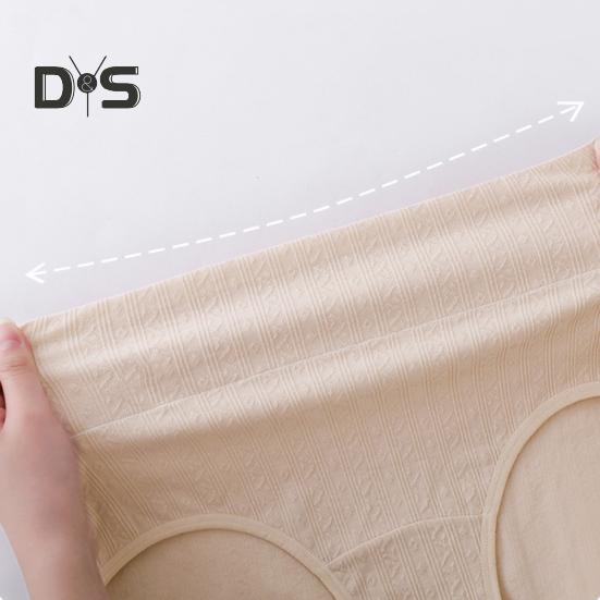 Dámska spodná bielizeň bavlnené nohavičky s vysokým pásom mäkké nohavičky s plným pokrytím dámske elastické nohavičky na každodenné nosenie
