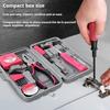 Manual Toolbox Hex Screwdriver Pliers Repair DIY Combo Hand Tool Kit