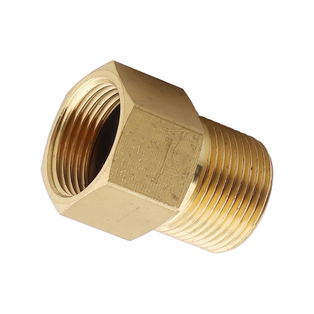 Electric Pressure Washer Connector Brass Adapter Pressure Washing Easy Installation Female Thread Hose Connector