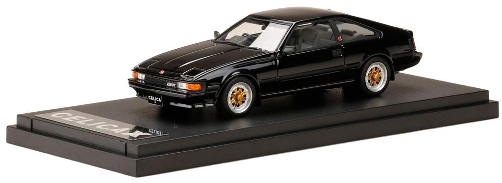Hobby Japan MARK43 Toyota Celica XX Custom Version 1983 Black Finished Product PM43138CBK 1/43 (A60) 2.8GT-Limited