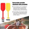 Boat Telescopic Paddle with Anti-Slip Handles Durable Portable Long Lasting Lightweight Comfortable