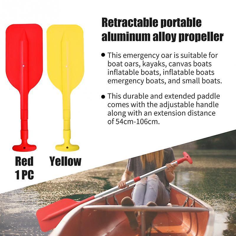 Boat Telescopic Paddle with Anti-Slip Handles Durable Portable Long Lasting Lightweight Comfortable