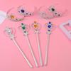 Children's Princess Costume: Gem Crown, Magic Wand, Headdress, and Fairy Headband Set
