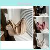 Fashionable Korean Style Corduroy Large Capacity Tote Bag With Adjustable Shoulder Strap