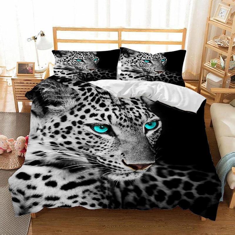 Bedding Three-Piece Digital Printing Home Textile Quilt Cover Bed Sheet