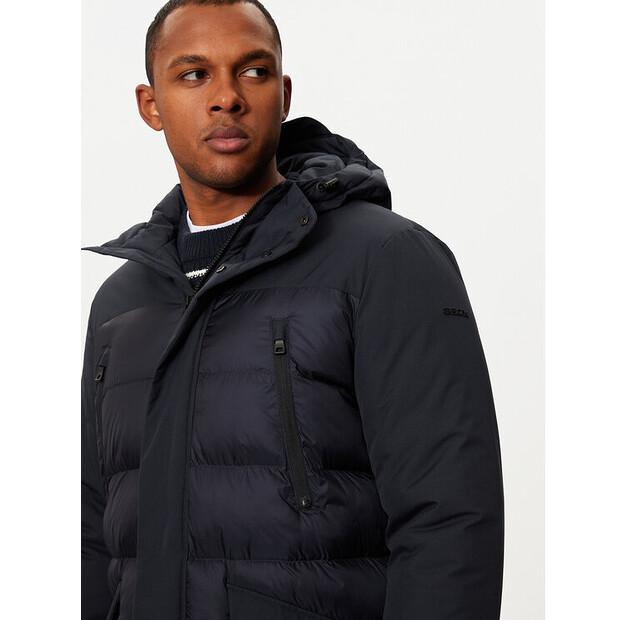 Зимняя куртка Geox Sapienza M4628K TC188 F1726, темно-синяя, стандартный крой
