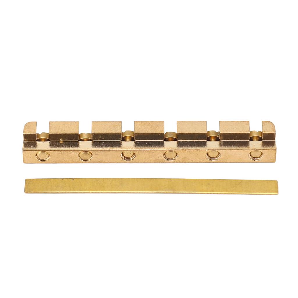 42mm Guitar Nut Brass Height Adjustable Professional Electric Guitar Nut for ST LP