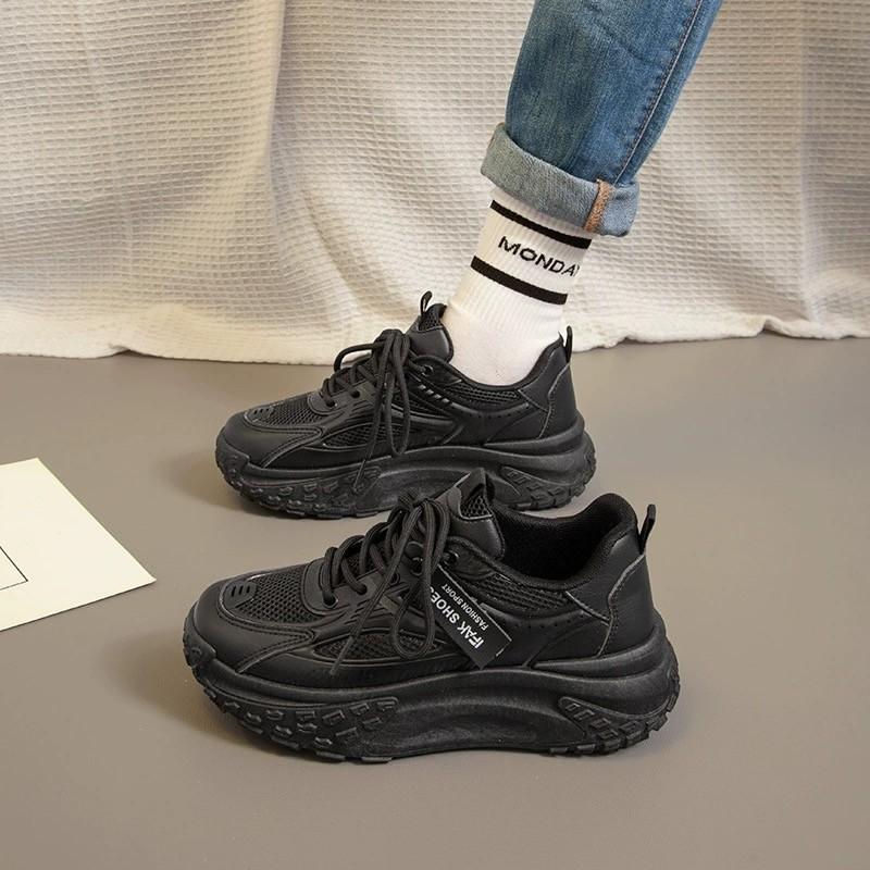 

МОДНАЯ ОБУВЬ, мужские дышащие спортивные кроссовки, спортивные кроссовки для бега, уличные женские теннисные кроссовки для тренажерного зала 40 чёрный