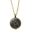 Seven Angels of Time Women's Versatile Accessories Retro Pendant Necklace