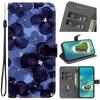 Retro Flower Case for Samsung Galaxy S26+ S25 Edge S24 Plus S23 S22 S21 FE Ultra Case Wallet Flip Stand Back Cover with Strap