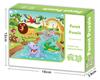 24-Piece Dinosaur Traffic Cognition Puzzle for Kids - Early Education Toy