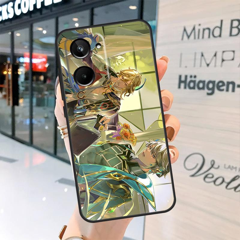 Genshin Impact Alhaitham Kaveh For Realme C55 C33 C35 C31 C30 C25 C21Y C15 C11 GT Neo 5 3 2 2T 3T 8 9 10 11 Pro Plus Case