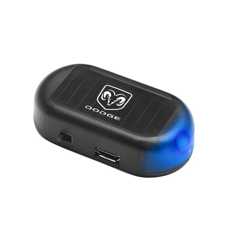 

Gazoo Racing Автомобильная Беспроводная Противоугонная Предупреждающая Лампа на Солнечной Батарее Светодиодный Мигающий Свет для Dodge SRT Ram 1500 Durango Journey Charger Challenger Caliber синий