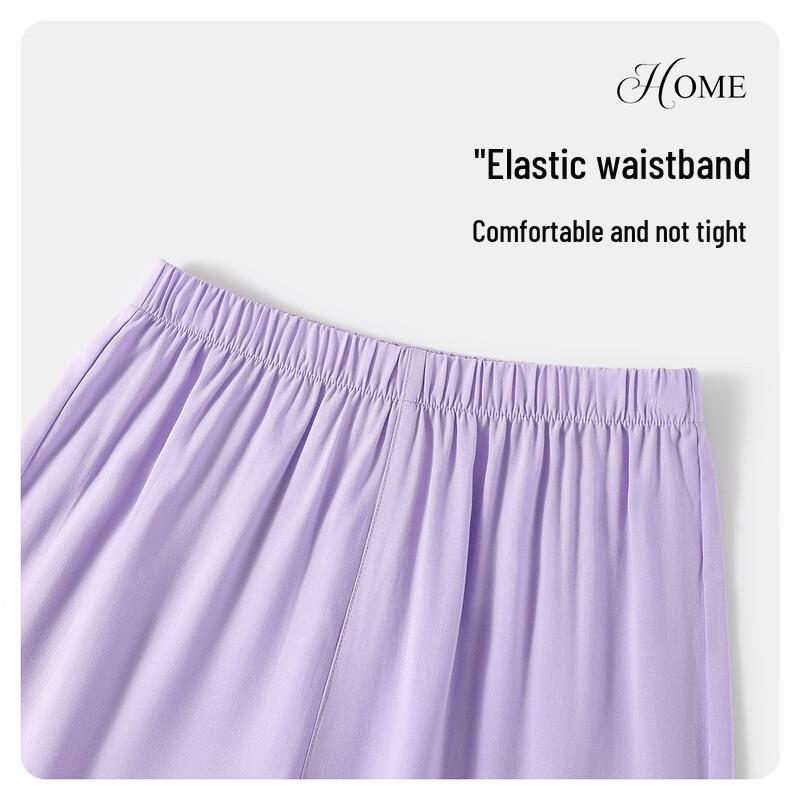 Navigare Girls' Purple Short Sleeve Pajama Set