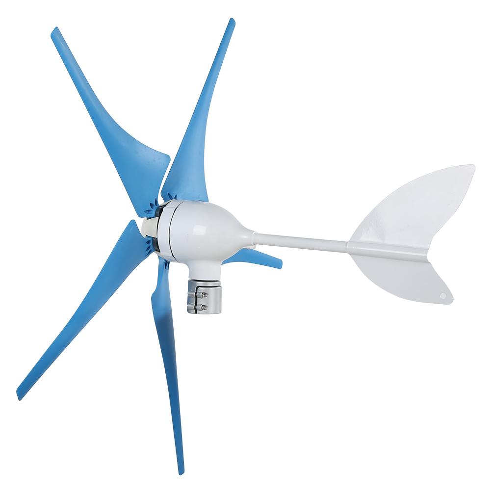 Kit Generatore Eolico 5 Pale con Controller Potenza per Lampioni Stradali NE?400S6 400W CC24V