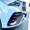 Front Bumper Spoiler Fog Light Air Vent Trim Grille Cover Sticker for Mercedes-Benz GLE-Class W167 C167 GLE450 GLE53 AMG 2023-2024 (Carbon Look),