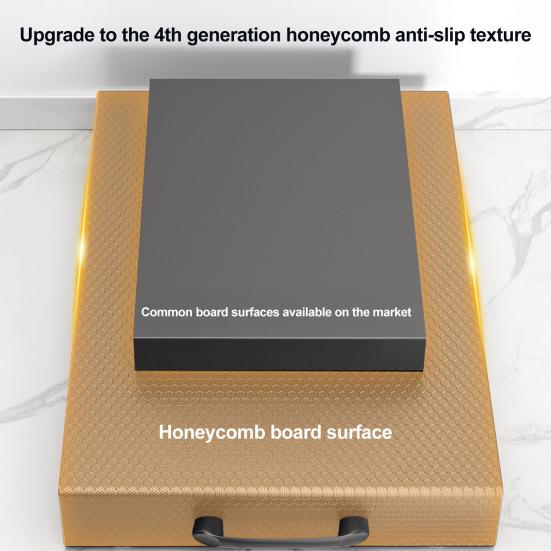 Gas Stove Cover Board with Handle Heat-Resistant Waterproof