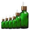 Essential Oil Volatile Liquid Dropper Bottle Green Light-proof Glass Instrument