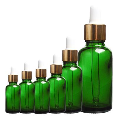 Essential Oil Volatile Liquid Dropper Bottle Green Light-proof Glass Instrument