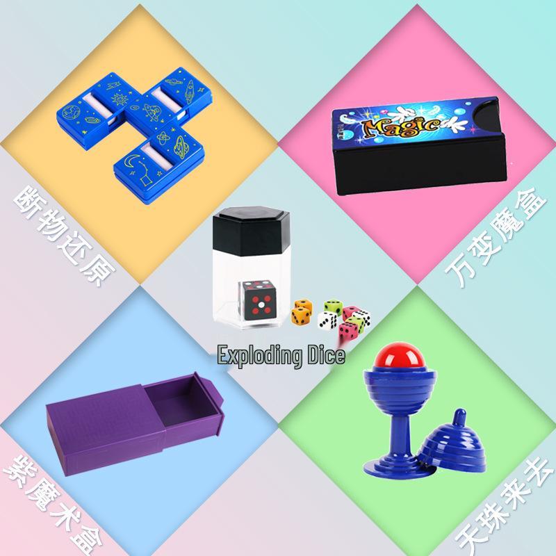 Children's Magic Trick Set with Wand & Flower - Ideal Gift for Budding Magicians