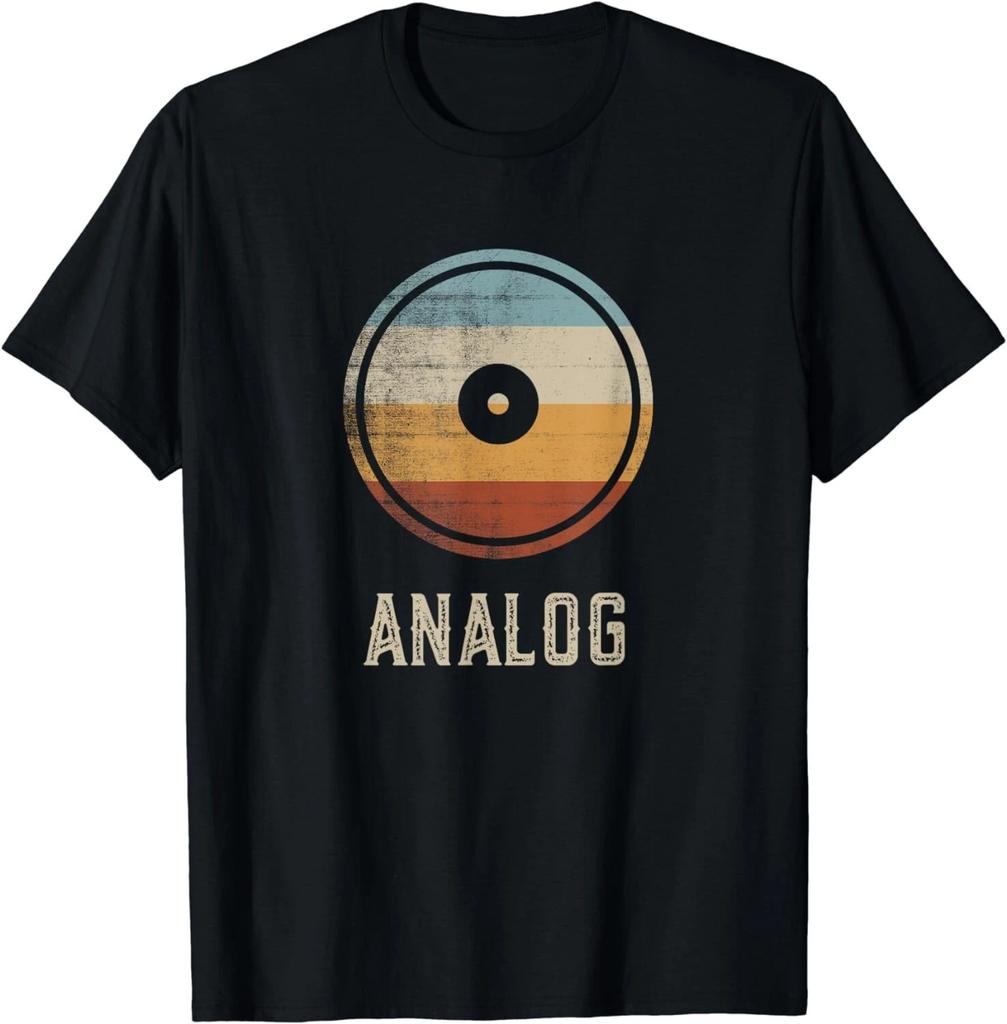 Analog Vinyl Retro Music Lover Vintage Record Audiophile Gift T-Shirt