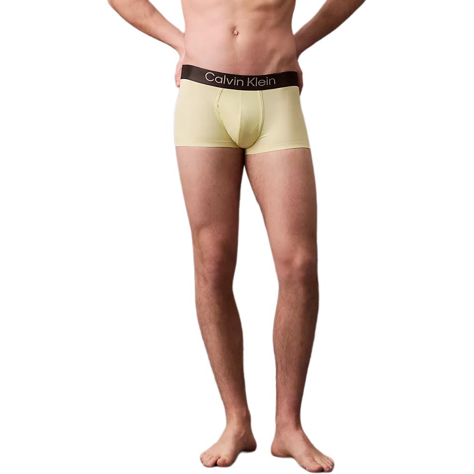 

Calvin Klein Minimalist Comfortable Versatile Letter Low Waist Boxer Briefs Men underwear NB4127-SYC L