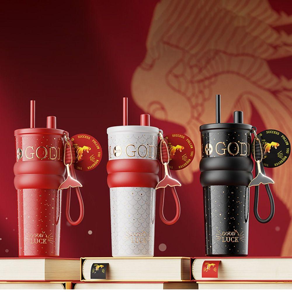 Insulation Or Cooling Ceramic Coated Coffee Cup 710ML Insulated Cup Portable Vacuum Cup