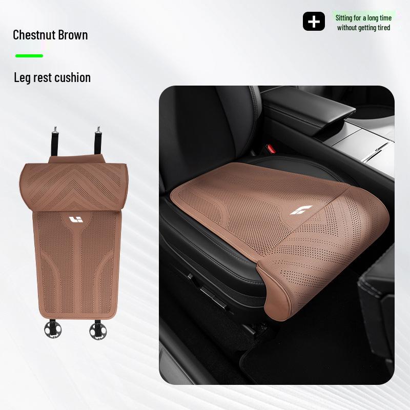 

Ergonomic Car Seat Cushion with Breathable Leg Rest for L6/L7/L8/L9/MEGA - Four Seasons Use