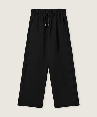 ROEM Lace Detail Track Pants (Black) Rmtwg23Yt1