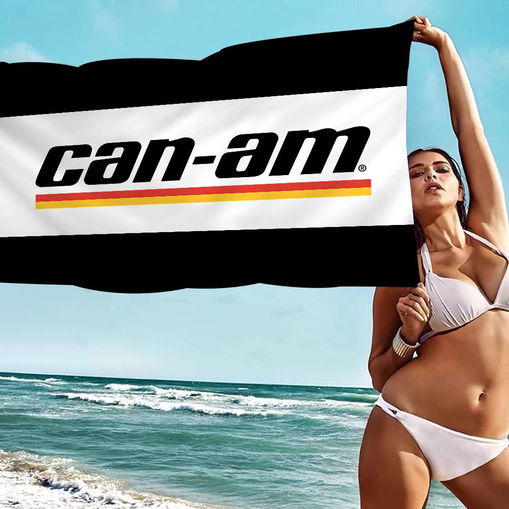 Can-Am Spyder Logo Microfiber Blanket Quick Drying Beach Towels Oversized Printing Super Absorbent Pool Towel Blanket