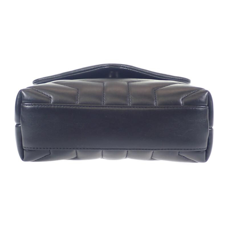 Saint Laurent 630951_DV708_1000 Torba na ramię czarna Skóra cielęca Kobiety