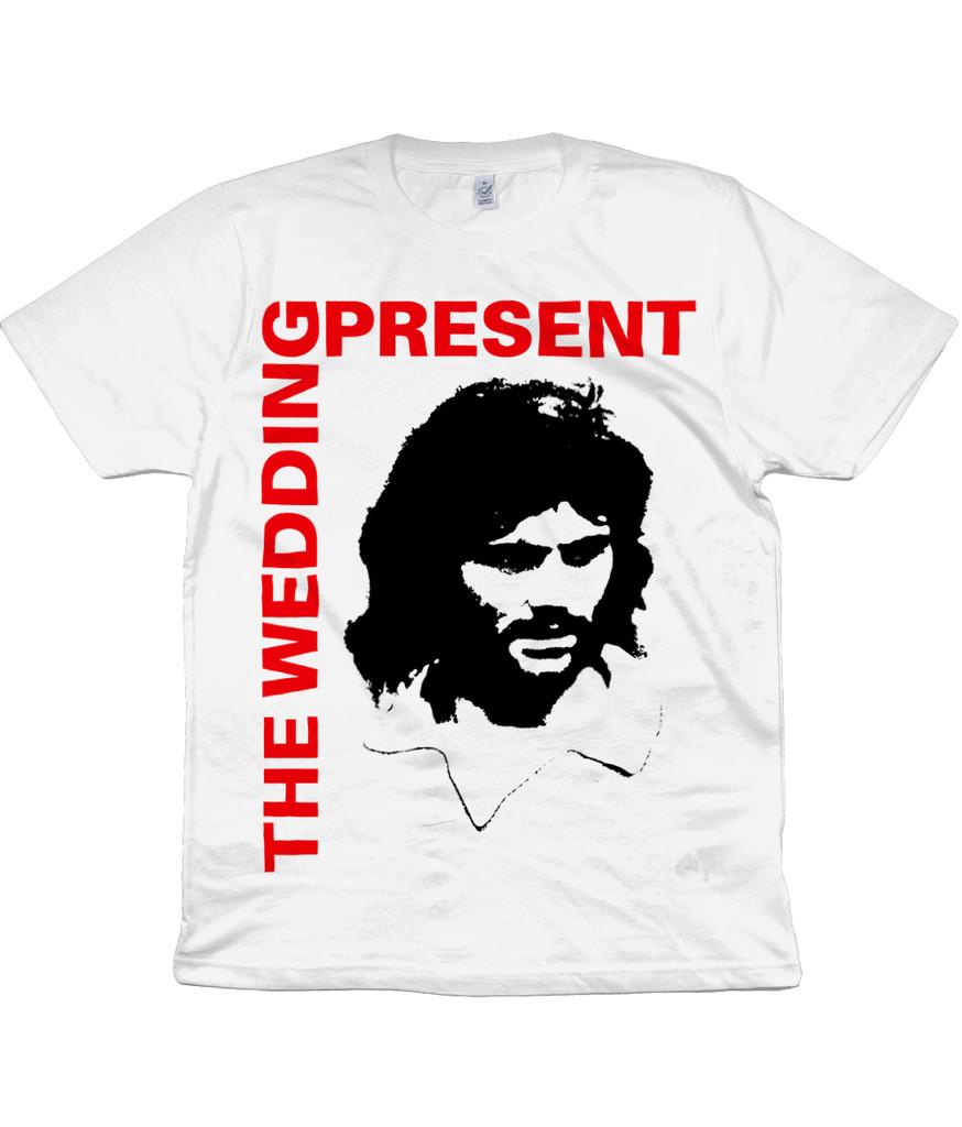 The Wedding Present - George Best - 1987 - B/W Organic T-Shirt Mens Womens Tees Top - Indie 3XL