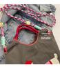 Korean Embroidered Dachshund Cartoon Women's Fashion Handbag - Versatile Color Block Shoulder and Crossbody Bag