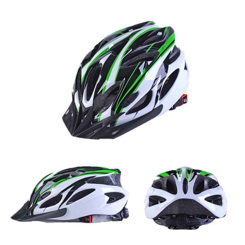 Bicycle Helmet One-piece Cycling Helmet Mountain Bike Road Bike Gear for Men and Women Hard Hat Accessories