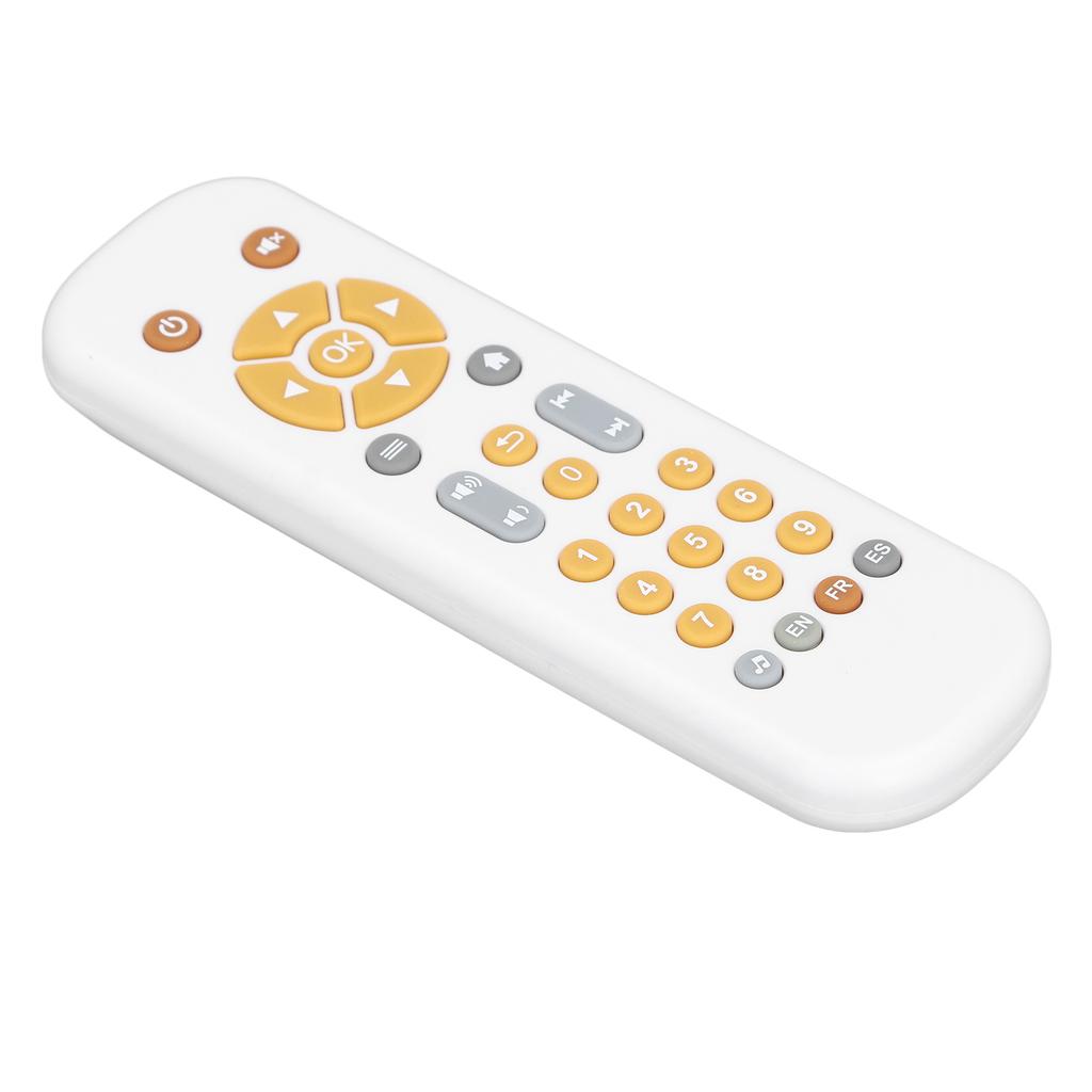 Baby TV Remote Control Toy with Music Early Educational Safe Fun Simulated Baby Remote Controller