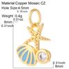 Cute Starfish Shells Charm Jewelry DIY Wearing Charming Necklaces Bracelets Earrings Accessories Summer Beach amuletsDijes