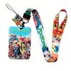 Porta tessere con cordino del film Zootopia per tessere identificative studenti, cinghie, porta badge, corda da appendere fai-da-te, portachiavi, accessori, cosplay