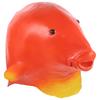 Realistic Carp Head Mask Red Goldfish Style Full Head Coverage for Cosplay Party Halloween Festival Outdoor Events Comfortable