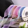 Chiffon Gradient Fishtail Wave Ribbon - 4cm Bow