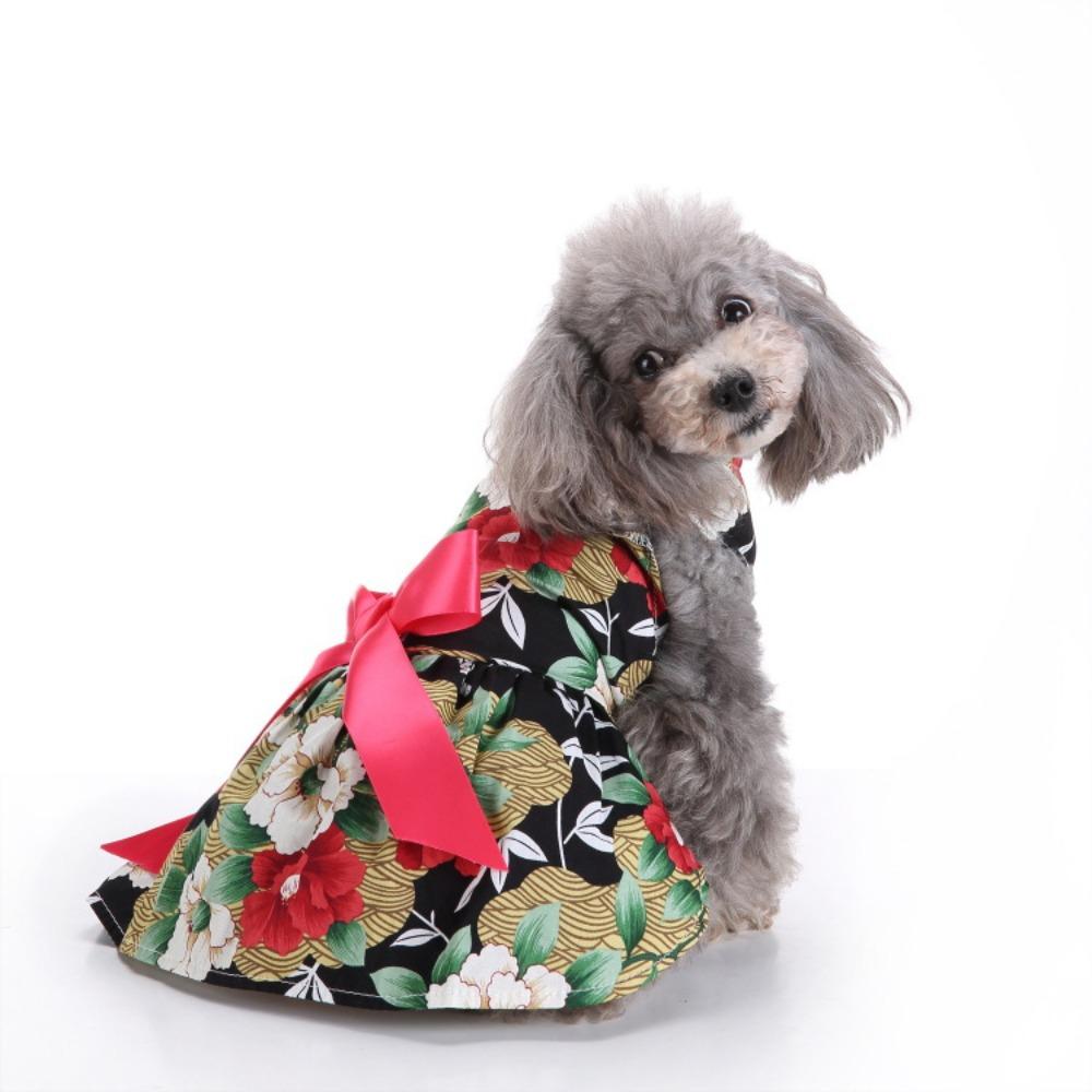 Summer  Can Be Customized Pet Splicing Skirt Breathable Princess Skirt Does Not Shed Hair Cat Clothes Summer Thin