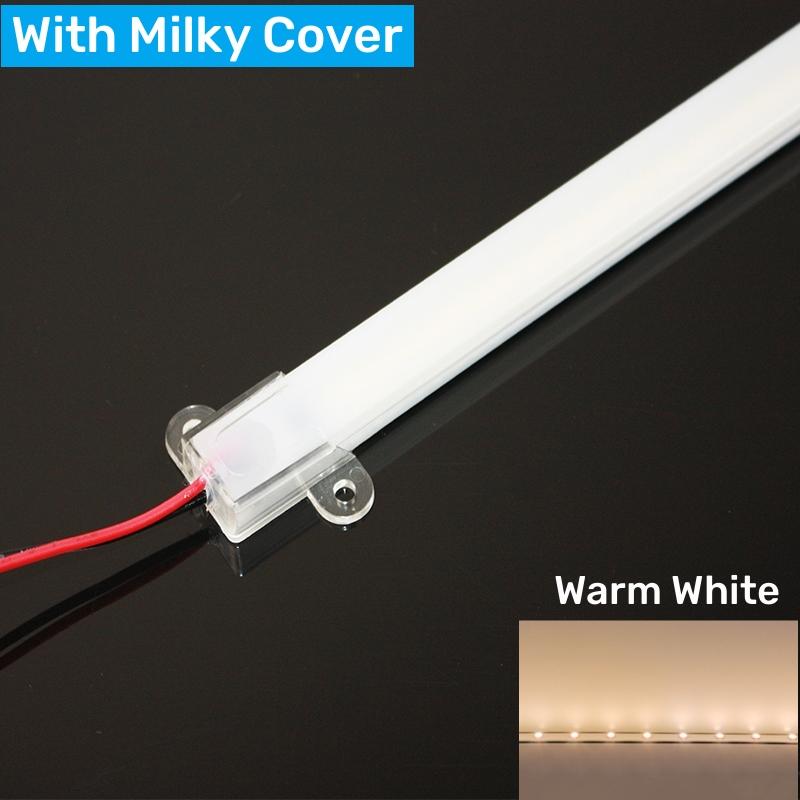 20/30/50cm AC220V LED Bar Lampe SMD2835 144LEDs/m Starre Streifenleuchte für Aluminiumprofil Unter Schrank Garderobe Schrank Röhrenleuchte