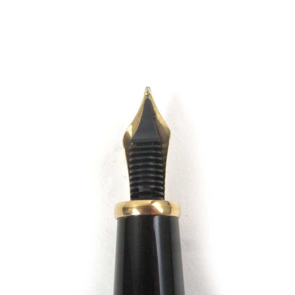 Very Good Cartier fountain pen Diaboro de Cartier Cap type Black gold Used