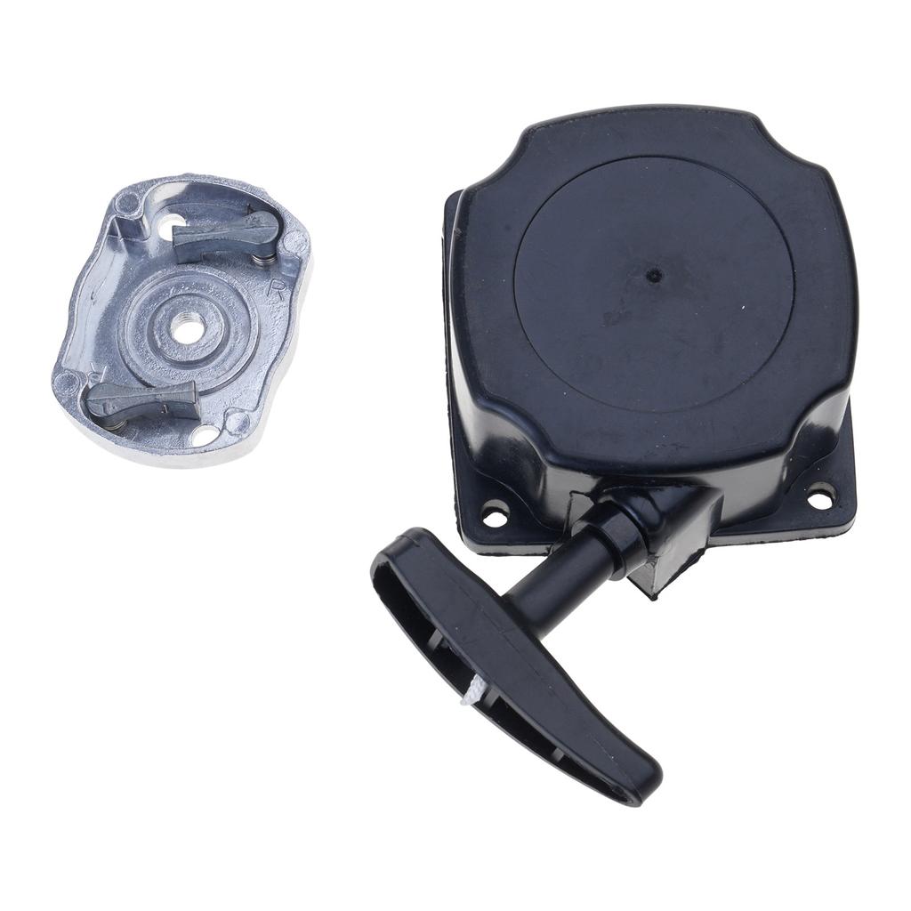 מתנע רתיעה אוניברסלי למנועי 43CC 49CC 52CC מבנה עמיד מ-ABS ניילון התקנה קלה מרווחי חורים 67 מ"מ