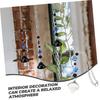 VICASKY 2pcs Mushroom Ornaments Natation Accelios Mushroom Pendant Home Accessories Fan Parts and Accessories
