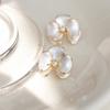 Niche Flower Design Earrings Women's Vintage Minimalist Senior Sense Unique Elegant Everyday Ear Jewelry