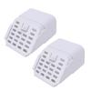 Gutter Downspout Connector Downspout Outlet Filter Guard for 3X4 Inch A Type Gutter White