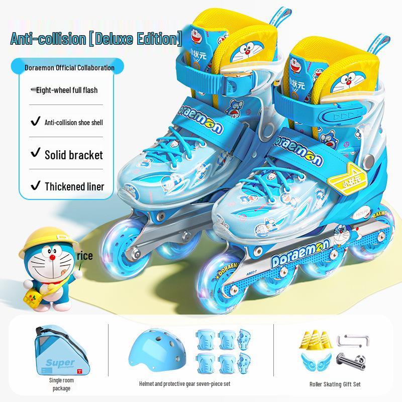 Flashing Roller Skates for Beginners: Adults & Kids, Boys & Girls, Professional Quality
