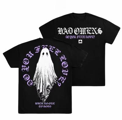 Bad Omens Do You Feel Love Tour 2026 Unisex Tshirt Retro Rock Y2k Gothic Style Cotton Summer New O-neck Short Sleeve Shirt - ...