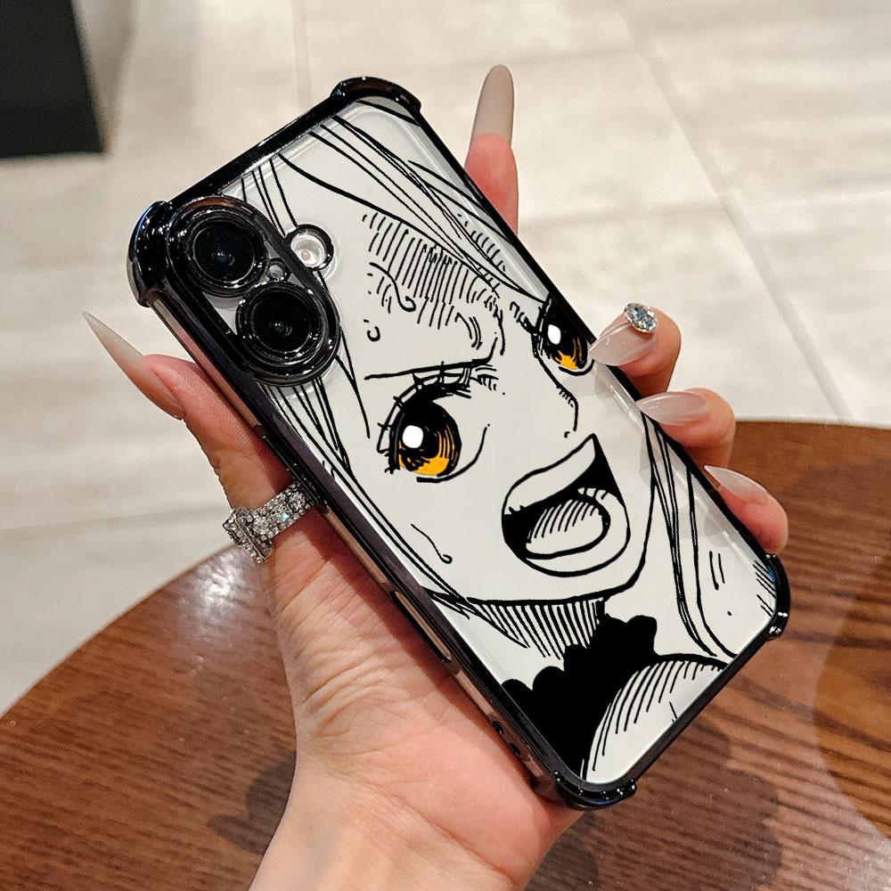 One Anime Piece Characters Soft Funda For iPhone 17 Pro 16 15 14 13 12 11 Pro Max Case 17 Plus 17E 16E 17Air Silicon Phone Cover